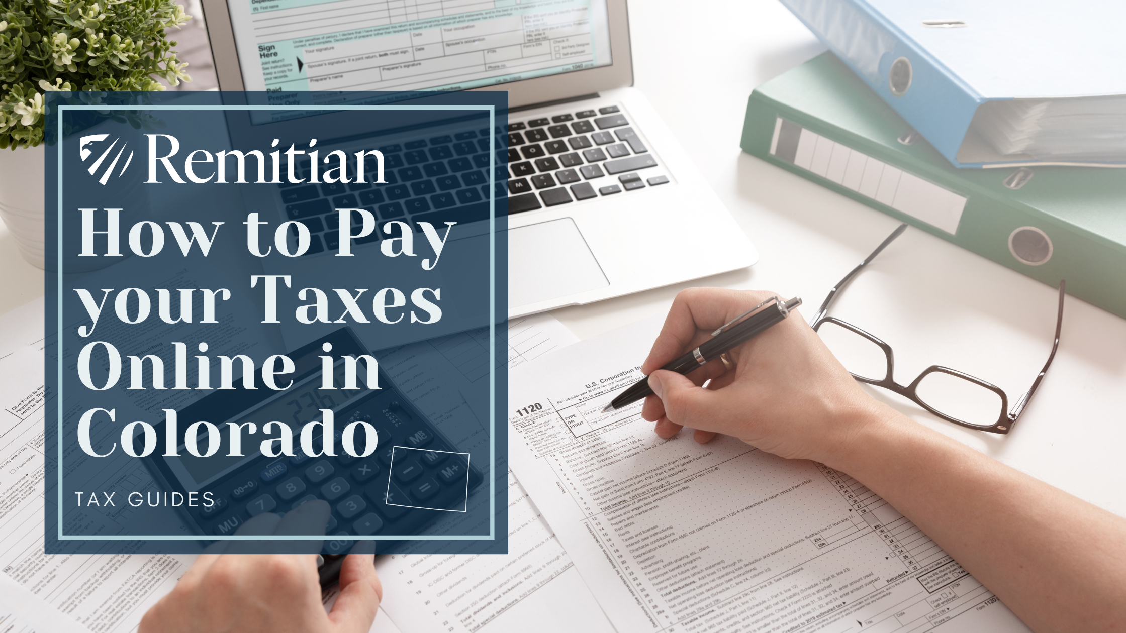 How to Pay Your Taxes Online in Colorado