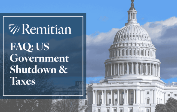 FAQ: US Government Shutdown and Taxes